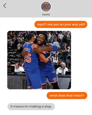 Image post by @nyknicks on Instagram