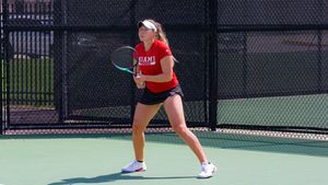 Image post by @MiamiOH_Tennis on Twitter
