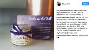 Image post by @herbsonthehill on Instagram