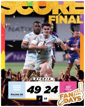 Image post by @top14rugby on Instagram