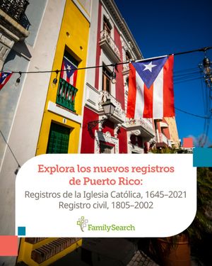 Image post by @familysearchesp on Instagram