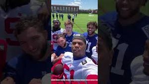 Video post by @New York Giants on YouTube