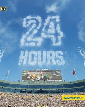 Image post by @packers on Instagram