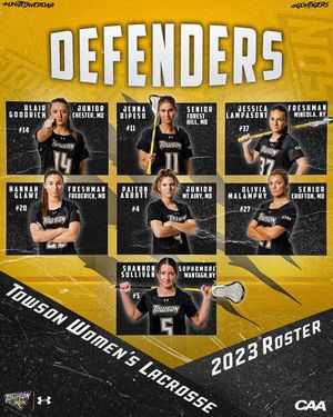 Image post by @towsonwlax on Instagram