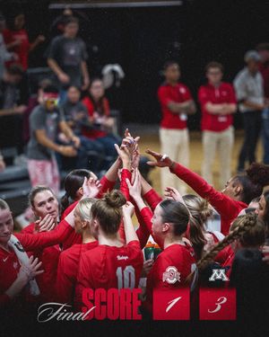 Image post by @OhioStateWVB on Twitter