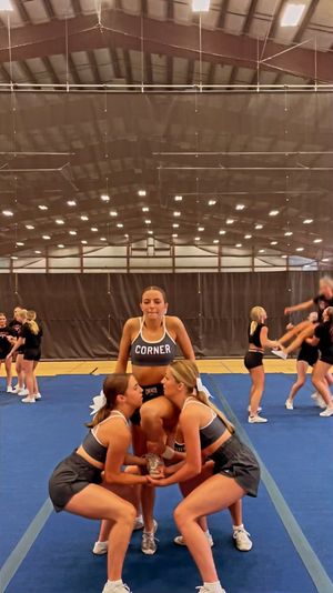 Video post by @corner_canyon_cheer on Instagram