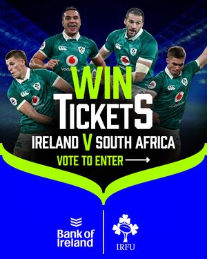 Image post by @irishrugby on Instagram