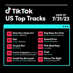 Image post by @musicontiktok on Instagram