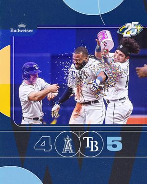 Image post by @raysbaseball on Instagram
