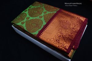 Image post by @manjusarees_elampillai on Instagram