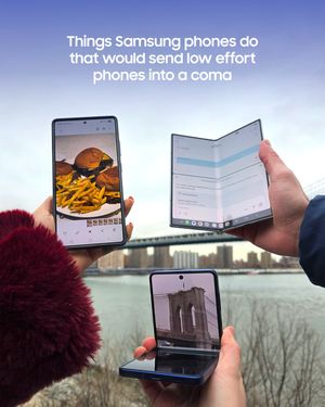 Image post by @samsungmobileusa on Instagram