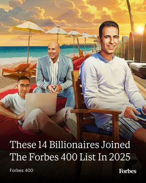 Image post by @forbes on Instagram