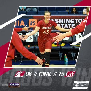 Image post by @wsucougarwbb on Instagram