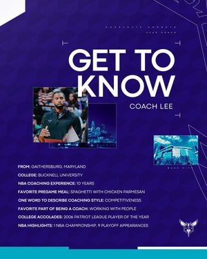 Image post by @hornets on Instagram