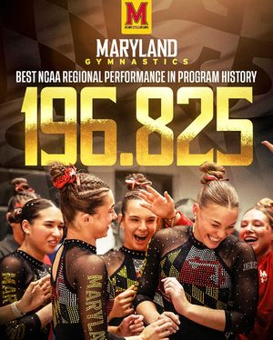 Image post by @terpsgymnastics on Instagram