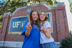 Image post by @ufadmissions on Instagram