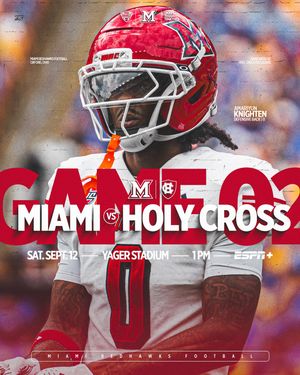 Image post by @miamiohfootball on Instagram