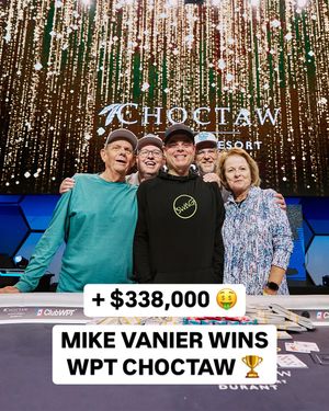Image post by @worldpokertour on Instagram
