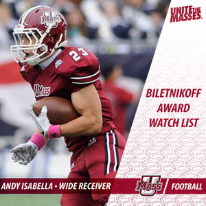Image post by @umassfootball on Instagram