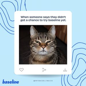 Image post by @mybaselineco on Instagram