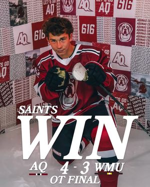 Image post by @aquinasd3hockey on Instagram