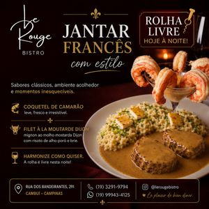 Image post by @lerougebistro on Instagram