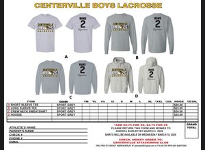 Image post by @centervillehsboyslacrosse on Instagram