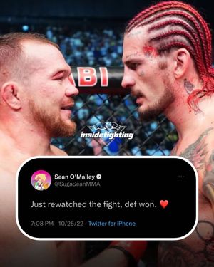 Image post by @insidefighting on Instagram