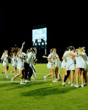 Image post by @umichwlax on Instagram