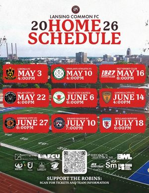 Image post by @lansingcommonfc on Instagram
