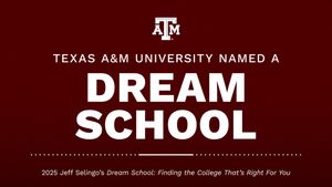 Image post by @TAMU on Twitter