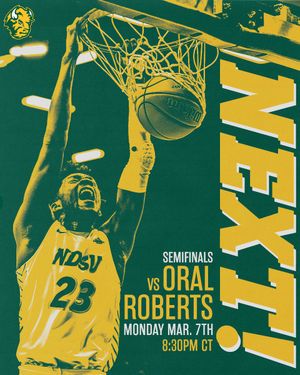 Image post by @NDSUmbb on Twitter