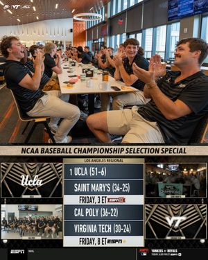 Image post by @hokiesbaseball on Instagram