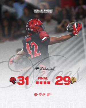 Image post by @aztecfootball on Instagram