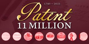 Image post by @uspto on Twitter