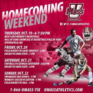 Image post by @umassathletics on Instagram