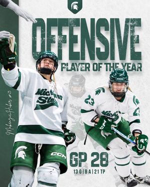 Image post by @michiganstatewhky on Instagram