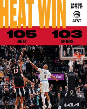 Image post by @MiamiHEAT on Twitter/X