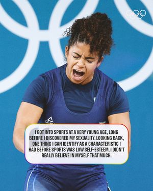 Image post by @olympics on Instagram