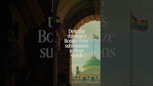 Video post by @thebookerprizes on YouTube