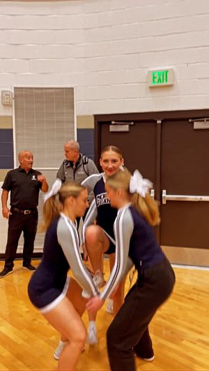 Video post by @corner_canyon_cheer on Instagram