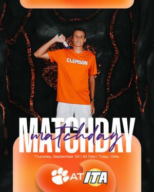 Image post by @clemsonmtennis on Instagram