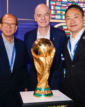Image post by @gianni_infantino on Instagram