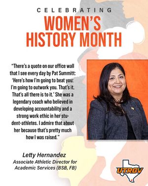 Image post by @UTRGVAthletics on Facebook