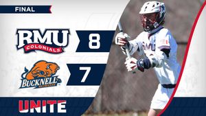 Image post by @RMUAthletics on Facebook