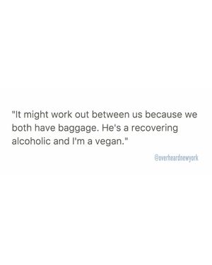 Image post by @overheardnewyork on Instagram