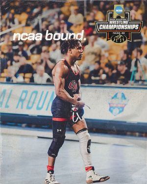 Image post by @gwuwrestling on Instagram