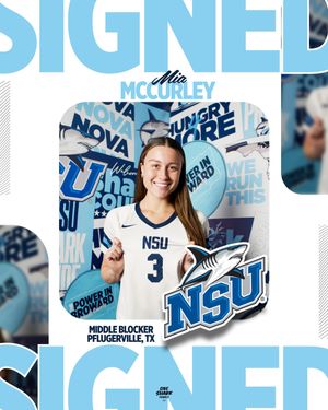 Image post by @nsu_vball on Instagram