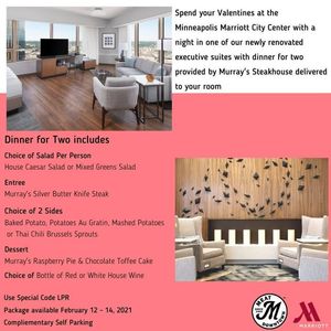 Image post by @MarriottMinneapolis on Facebook