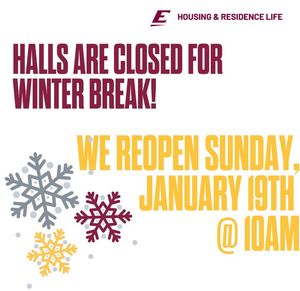 Image post by @EKUHousing on Facebook
